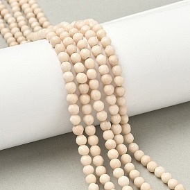 Природных ископаемых нитей бисера, граненые, круглые