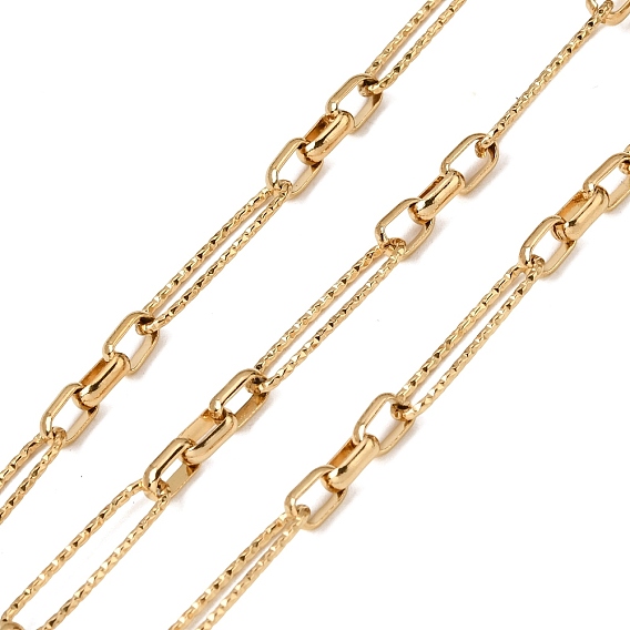 304 цепи овальные из нержавеющей стали, ионное покрытие (ip), несварные, с катушкой