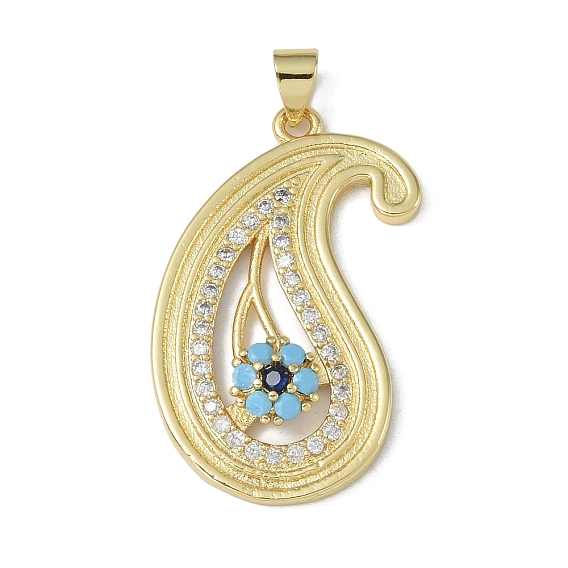 Стойки обшивки латунь кулон, долговечный, без свинца и без кадмия, слеза