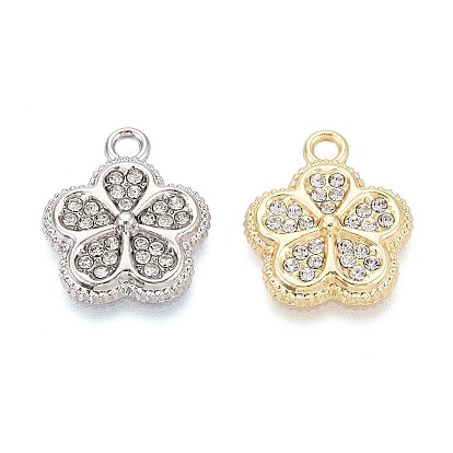 Подвески из сплава и хрустальных страз, 