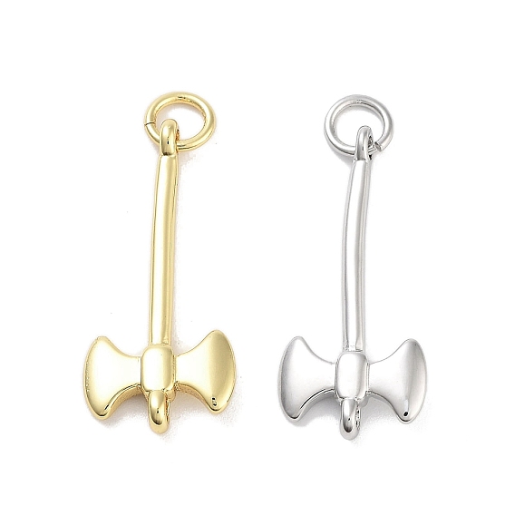 Стойки обшивки латунные подвески, с прыжковых колец, долговечный, без свинца и без кадмия, молоток очарование