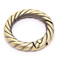 Zinc Alloy Spring Gate Rings, O Rings