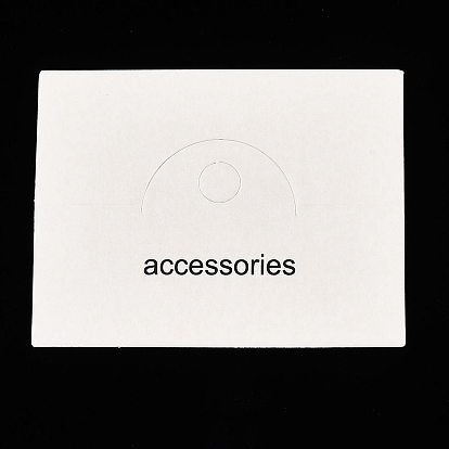 Бумажные складные карточки-заголовки, упаковочная бумага с надписью «word» и отверстием для подвешивания, прямоугольные