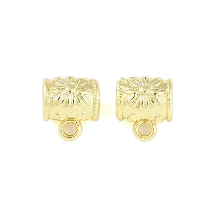 Поручни из латунной трубки, петля под залог, без свинца и без кадмия, цветочным узором