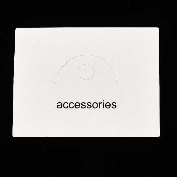 Бумажные складные карточки-заголовки, упаковочная бумага с надписью «word» и отверстием для подвешивания, прямоугольные