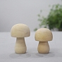 2шт. деревянные грибные украшения, для домашнего офисного стола