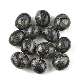 Натуральные глаукофановые шарики, обваленные камни, нет отверстий / незавершенного, самородки