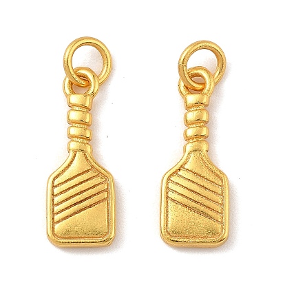 Латунные подвески, талисманы для пиклбола, долговечный, без свинца и без кадмия, с целью перехода в кольце