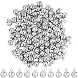 100 шт. 201 подвески из нержавеющей стали, шарм