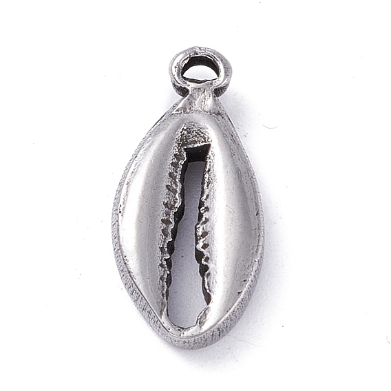 304 Stainless Steel Pendants,  Shell Shape