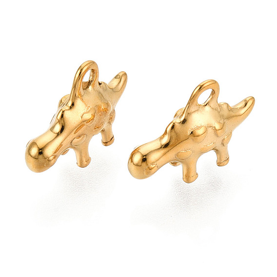 304 прелести нержавеющей стали, очарование динозавра, ионное покрытие (ip)