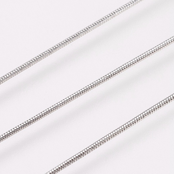 304 Цепи змеи из нержавеющей стали, с катушкой, пайки