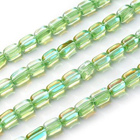 Synthetic Moonstone Beads Strands, Dyed, Holographic Beads, Nuggets