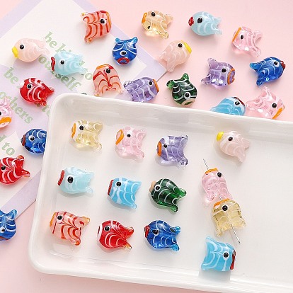 Бусины лэмпворк , рыба