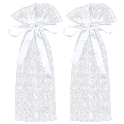 Кружевные нарукавники для невесты