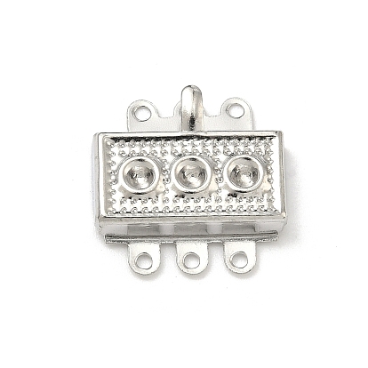 Застежками железный ящик, долговечный, стойки покрытие, 3 нитей, 6-луночное