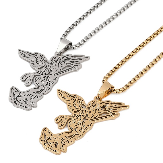 201 подвеска из нержавеющей стали с изображением архангела святого Михаила