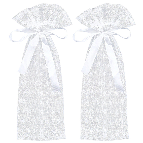 Кружевные нарукавники для невесты