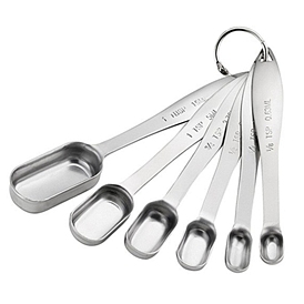 430 Stainless Steel Measuring Spoons Set, Bakeware Tool