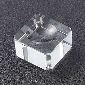 Glaskristallkugel-Ausstellungsstand, Orb-Ei-Basis, Viereck