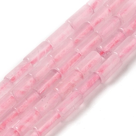 Natural Rose Quartz Beads Strands, Column