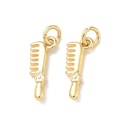 Латунные подвески, гребень с цветочными подвесками