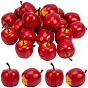20 Décorations de présentation en plastique en forme de pomme, accessoires de décoration micro paysage