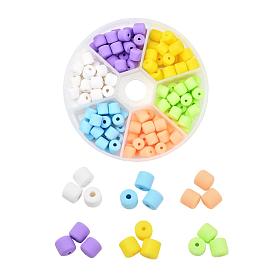 6 färbt Polymer-Ton-Perlenstränge, Kolumne
