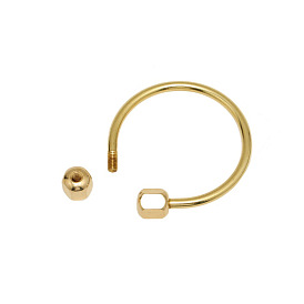 Латунные подвески с карабином, кольцо