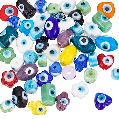 Ручной зло бусины глаз, разнообразные