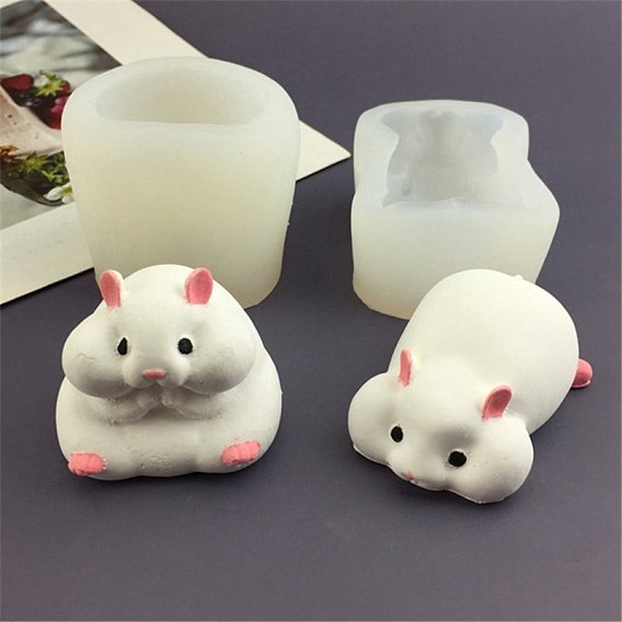 Силиконовые формы для демонстрации пищевых продуктов «сделай сам» для хомяка, формы для литья смолы, инструменты для производства глиняных ремесел