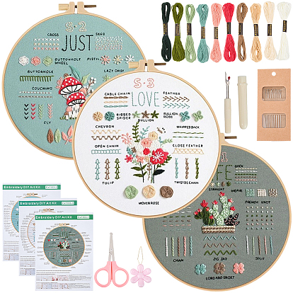 Хлопок пластик полиэстер, Сумка из ткани с вышитыми вручную цветами и растениями своими руками