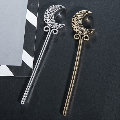 Легированные Палочки для Волос, луна, аксессуары для волос для женщин