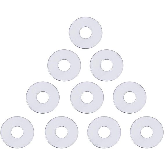 304 Edelstahlkugeln, Donut / Pi-Scheibe