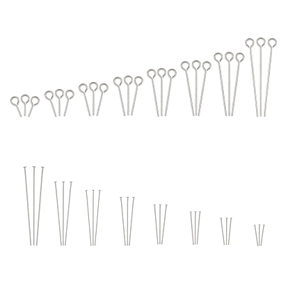 304 Stainless Steel Flat Head Pins & Eye Pin