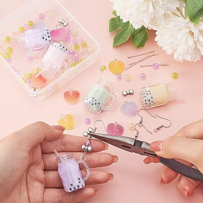 DIY DIY Flower Dangle Earrings Making Kit 