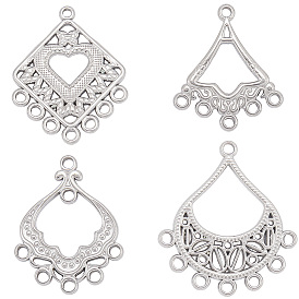 8 шт. 4 стили 304 компоненты люстры из нержавеющей стали ссылки, разнообразные