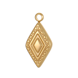 304 прелести нержавеющей стали, ромб, ионное покрытие (ip)