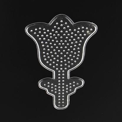 Пластиковые плетеные из цветков abc, используемые для 5x5 mm diy плавких шариков, 142x85x5 мм