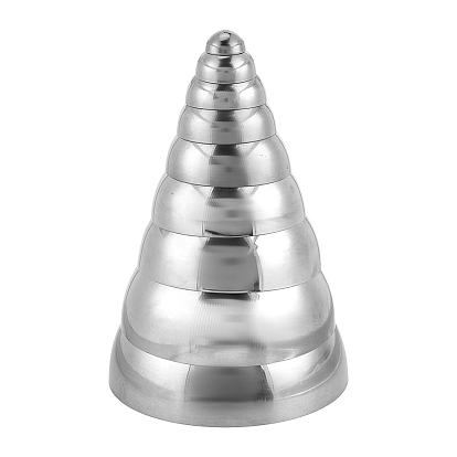 16шт. 9 варианты полусферических шаров из нержавеющей стали, Полый полусферический шар для украшения сада и дома