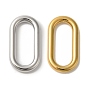 Ионное покрытие (ip) 304 соединительные кольца из нержавеющей стали, овальные