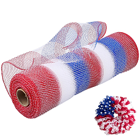 PP Plastic Ribbon, for Gift Package, Mesh Ribbon