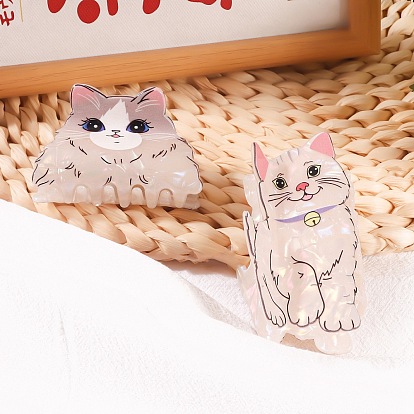 Заколки для волос из пвх, аксессуары для волос для женщин и девочек, кошка