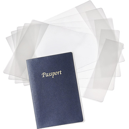 15 Protège-passeport en PVC (pièces), rectangle
