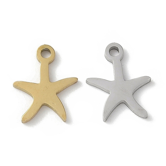 304 подвески из нержавеющей стали, прелести морская звезда