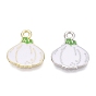 Pendentifs en émail , charmes à l'ail