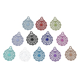 Аэрозольная краска 430 подвески из нержавеющей стали, цветок