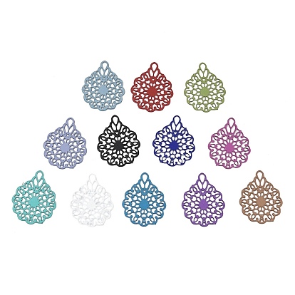 Аэрозольная краска 430 подвески из нержавеющей стали, цветок