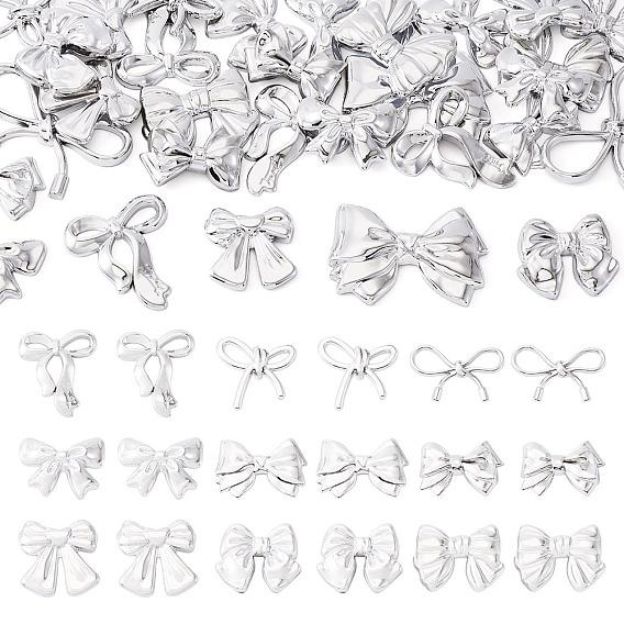 45 шт 9 стили кабошоны из смолы, бантом