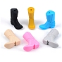Boot Food Grade Silicone Beads, Silicone Teething Beads